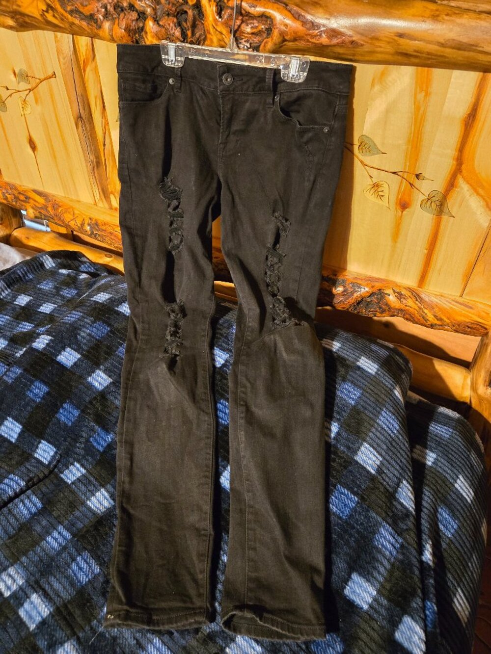Lucky Brand Lolita Skinny Black Jeans 6/28. EUC